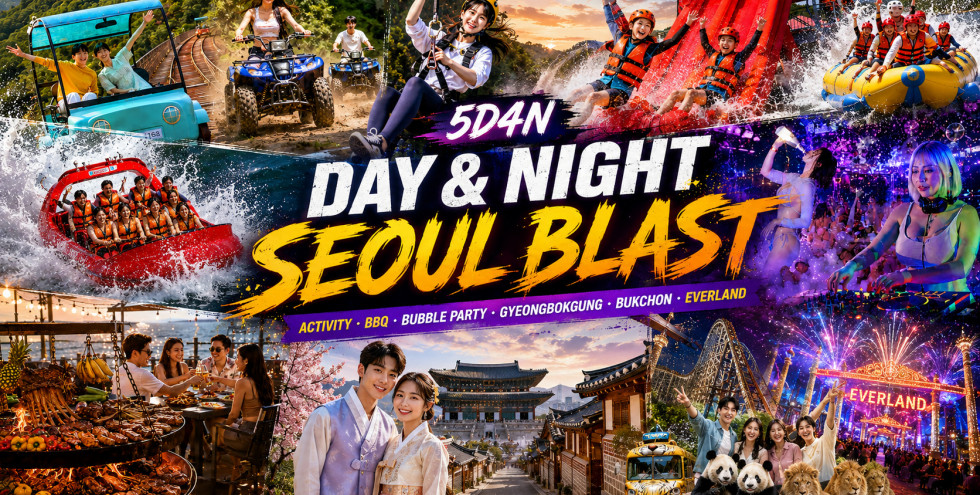 [5D4N] Extreme Land & Water · Club Party · Seoul Adventure